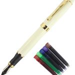 Gullor x450-torsión, fuente de un color azul y dorado, color blanc stylo plume ensemble